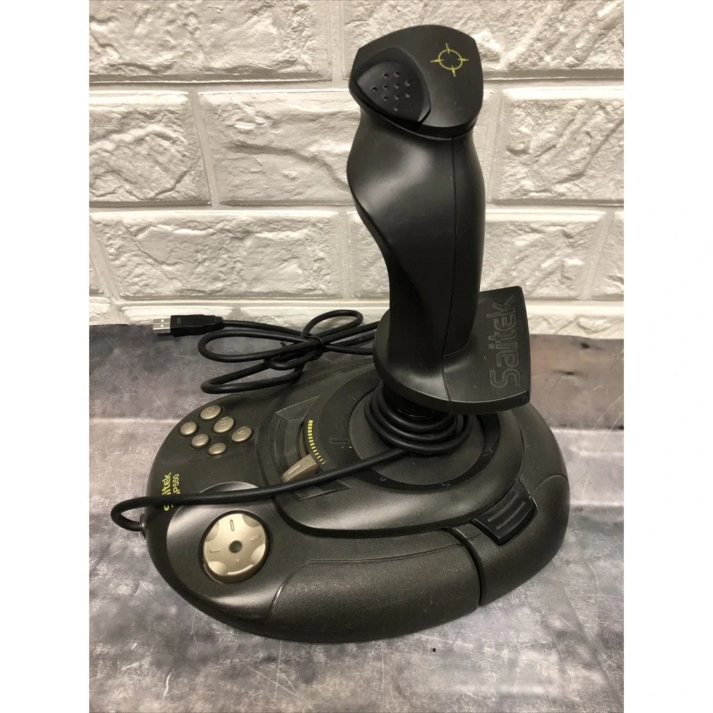 Saitek SP550 USB‎ Joystick/Gamepad Fusion For PC - Vintage